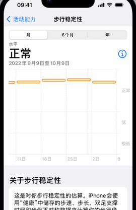 大洼iPhone手机维修如何在iPhone开启'步行稳定性通知'